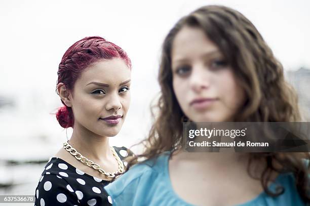 Leidi Gutierrez poses during a portrait session on May 19, 2015 in Cannes, France.