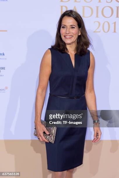Anne Will attends the Deutscher Radiopreis 2016 on October 6, 2016 in Hamburg, Germany.