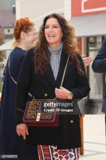 Christine Neubauer attend the opening of the City Outlet Geislingen on October 27, 2016 in Geislingen, Germany.
