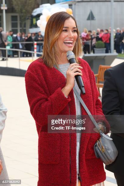 Jana Ina Zarella attend the opening of the City Outlet Geislingen on October 27, 2016 in Geislingen, Germany.