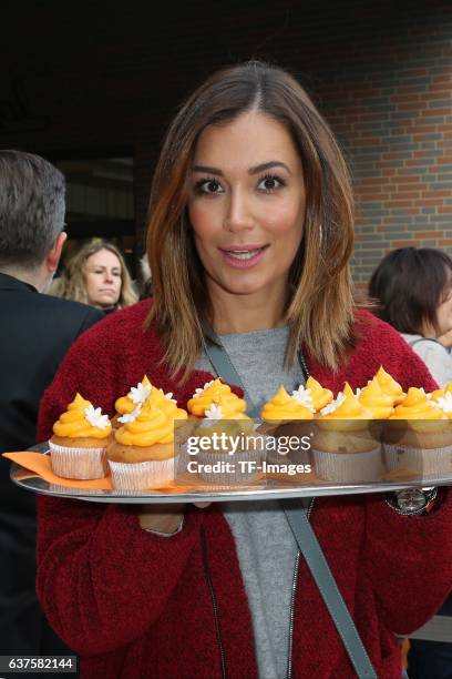 Jana Ina Zarella attend the opening of the City Outlet Geislingen on October 27, 2016 in Geislingen, Germany.