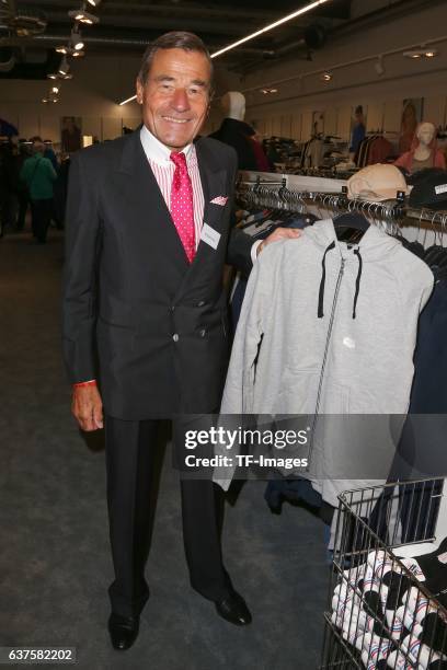 Wolfgang Grupp attend the opening of the City Outlet Geislingen on October 27, 2016 in Geislingen, Germany.