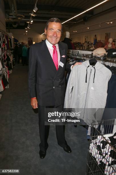 Wolfgang Grupp attend the opening of the City Outlet Geislingen on October 27, 2016 in Geislingen, Germany.