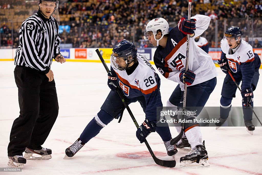 Slovakia v United States - 2017 IIHF World Junior Championship