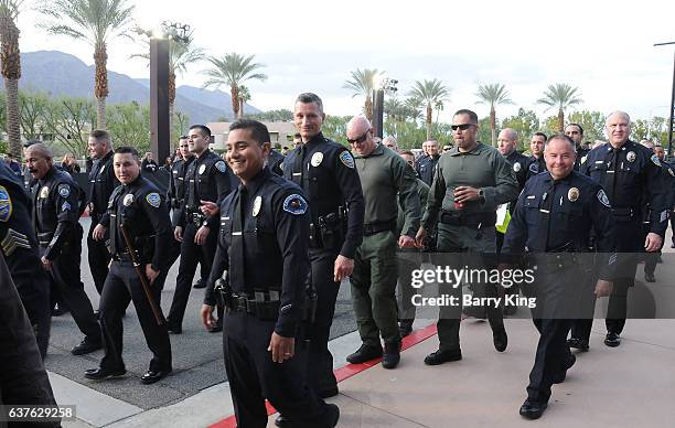 General view of atmosphere at the 28th Annual Palm Springs International Film Festival Film Awards Gala at the Palm Springs Convention Center on...