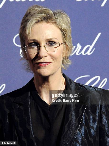 Actress Jane Lynch attends the 28th Annual Palm Springs International Film Festival Film Awards Gala at the Palm Springs Convention Center on January...