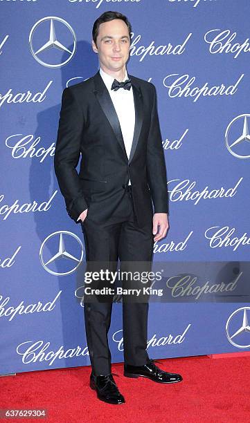 Actor Jim Parsons attends the 28th Annual Palm Springs International Film Festival Film Awards Gala at the Palm Springs Convention Center on January...