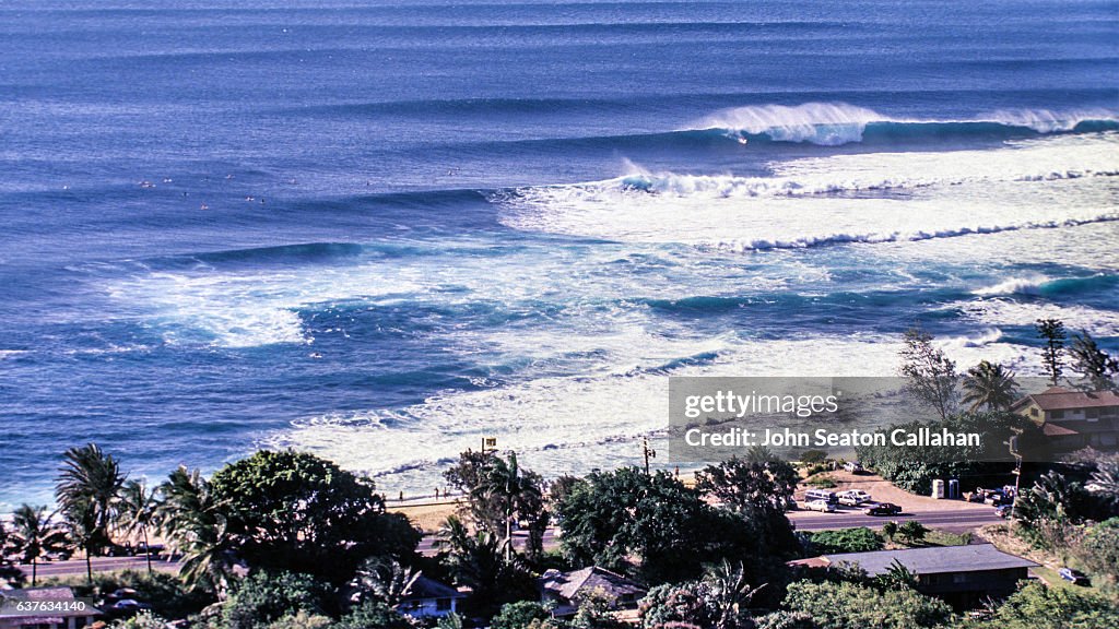 Winter Surfing at Sunset Beach