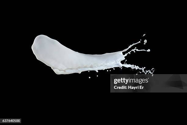 milk splash  - cream splash stock-fotos und bilder