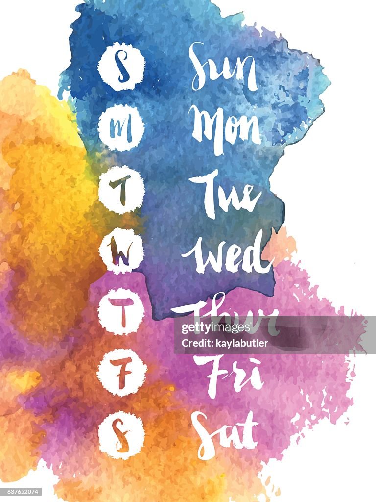 Brush Lettering Set High-Res Vector Graphic - Getty Images