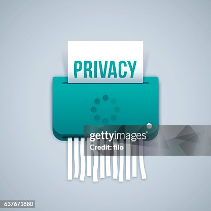 Privacy Inbox Paper Privacy Paper Shredder High-Res Vector Graphic - Getty Images
