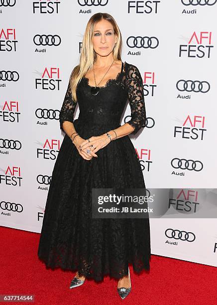 Sarah Jessica Parker attends the AFI FEST 2016 Presented By Audi - Opening Night - Premiere Of 20th Century Fox's 'Rules Don't Apply' at TCL Chinese...