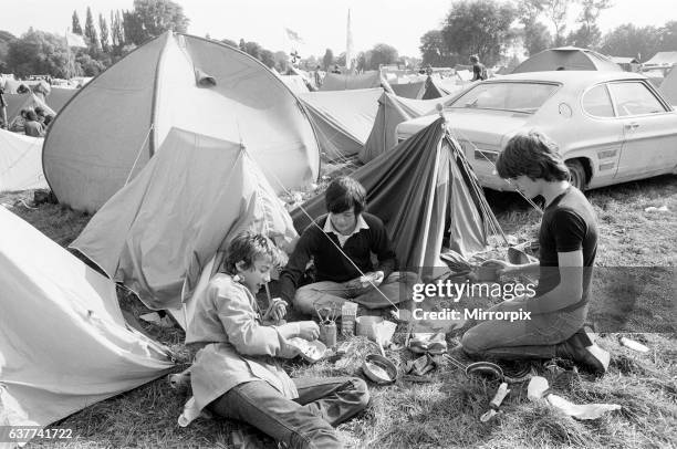 Reading Rock Festival 1980, the 20th National Rock Festival, taking place 22nd to 24th August, at Richfield Avenue, Reading, Pictures Friday 22nd...