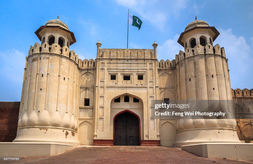 Alamgiri Gate, Lahore Fort, Walled City of Lahore, Punjab, Pakistan