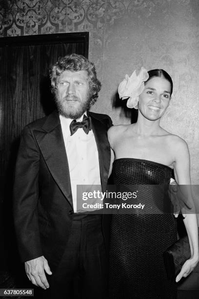 American actor Steve McQueen with his wife Ali MacGraw.