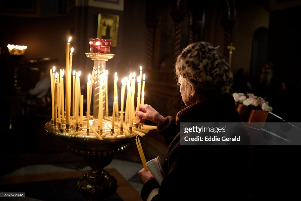 Orthodox Christians celebrate Christmas in Jerusalem