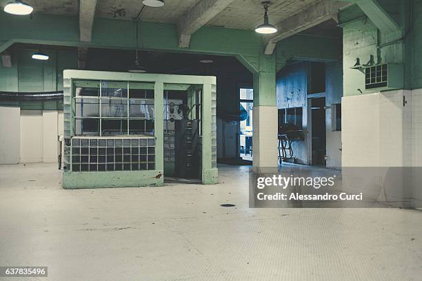 the alcatraz's kitchen - alcatraz stock pictures, royalty-free photos & images