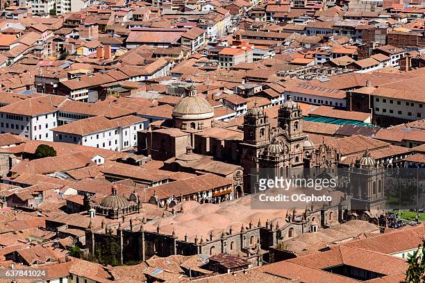 city of cuzco, peru - ogphoto stockfoto's en -beelden