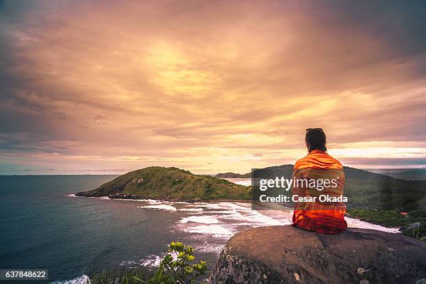 watching the sunset - paraná stock pictures, royalty-free photos & images