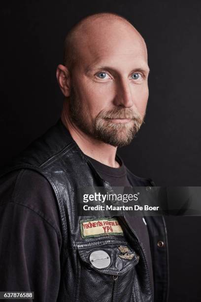 River Rainbow O'Mahoney Hagg of AUDIENCE documentaries poses in the Getty Images Portrait Studio at the 2017 Winter Television Critics Association...