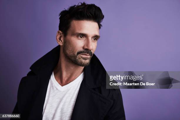 Frank Grillo from DirecTV's 'Kingdom' poses in the Getty Images Portrait Studio at the 2017 Winter Television Critics Association press tour at the...