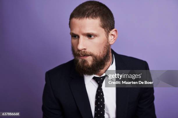 Matt Lauria from DirecTV's 'Kingdom' poses in the Getty Images Portrait Studio at the 2017 Winter Television Critics Association press tour at the...