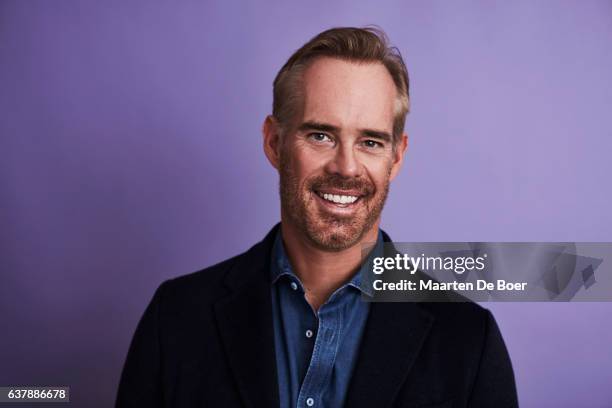 Joe Buck of DirecTV's 'Fear with Tim Ferriss' and 'Undeniable with Joe Buck' poses in the Getty Images Portrait Studio at the 2017 Winter Television...