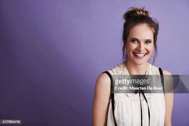 Rachel Blanchard from DirecTV's 'You Me Her' poses in the Getty Images Portrait Studio at the 2017 Winter Television Critics Association press tour...
