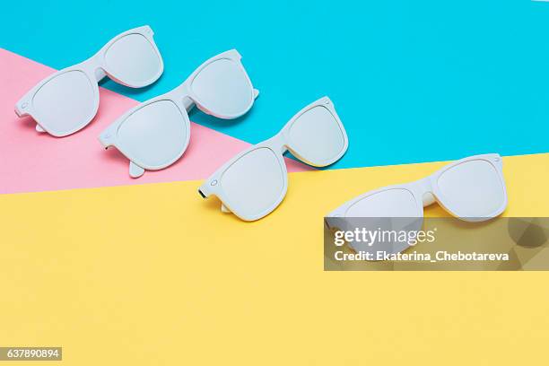 fashion sunglasses in white