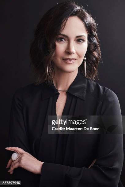 Joanna Going from DirecTV's 'Kingdom' poses in the Getty Images Portrait Studio at the 2017 Winter Television Critics Association press tour at the...