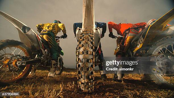 motorbike riding - motorcross stock pictures, royalty-free photos & images