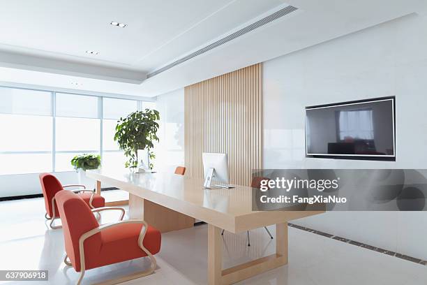 view of office reception area - service level high stock pictures, royalty-free photos & images