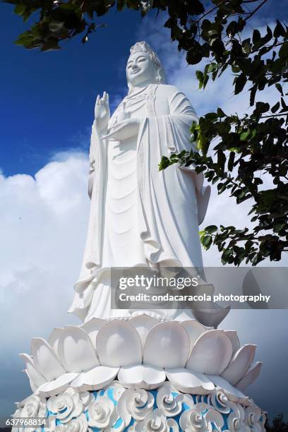 big buddha - danang stock pictures, royalty-free photos & images