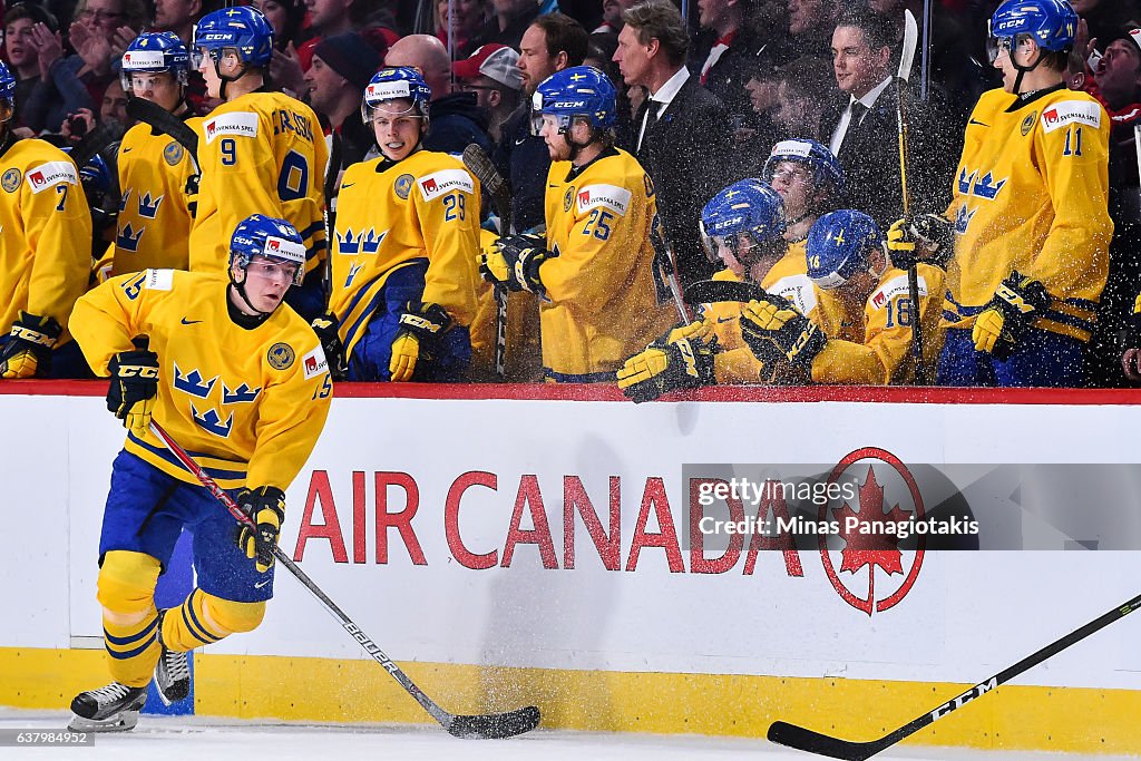 Sweden v Canada: Semifinal - 2017 IIHF World Junior Championship