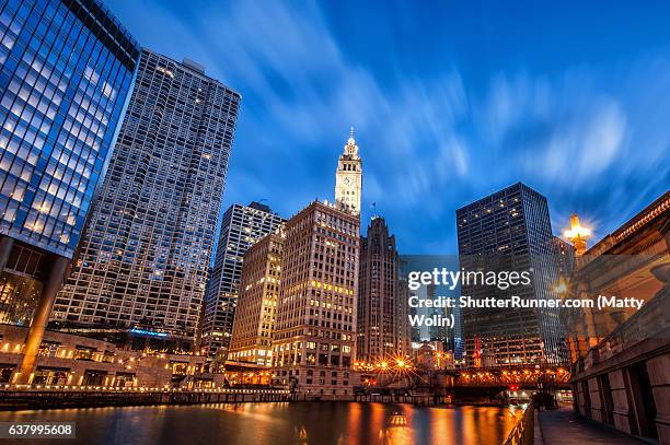 a view from the riverwalk - texas skyline stock pictures, royalty-free photos & images