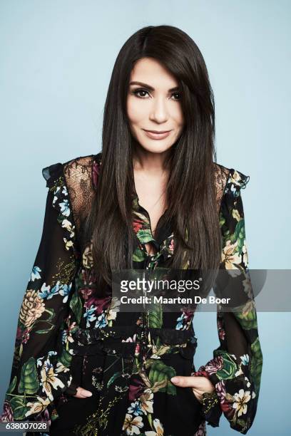 Marisol Nichols from CW's 'Riverdale' poses in the Getty Images Portrait Studio at the 2017 Winter Television Critics Association press tour at the...