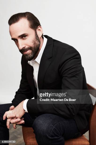 Joseph Fiennes from Hulu's 'The Handmaid's Tale' poses in the Getty Images Portrait Studio at the 2017 Winter Television Critics Association press...