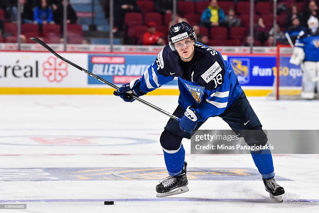 Latvia v Finland - Relegation - 2017 IIHF World Junior Championship