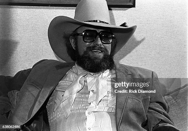 Nashville Charlie Daniels press conference during Charlie Daniels Volunteer Jam VII at the Municipal Auditorium in Nashville Tennessee January 12,...