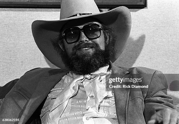 Nashville Charlie Daniels press conference during Charlie Daniels Volunteer Jam VII at the Municipal Auditorium in Nashville Tennessee January 12,...