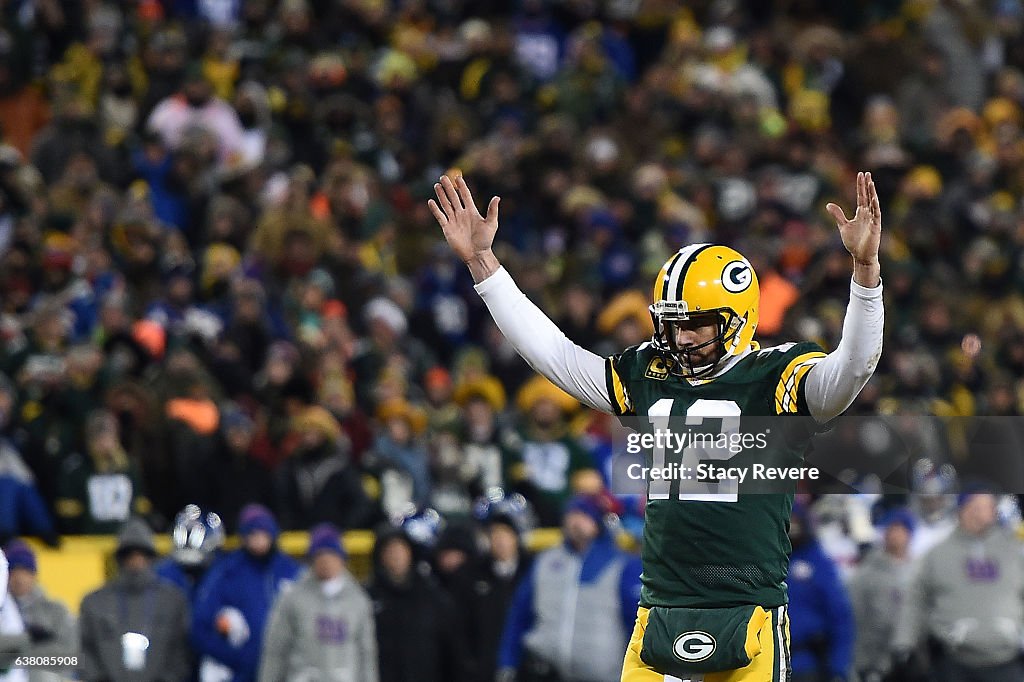 Wild Card Round - New York Giants v Green Bay Packers