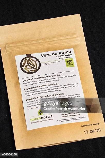 Production of insects is seen at Micronutris company, the leader in Europe in the human diet based on insects on January 9, 2017.The term entomophagy...