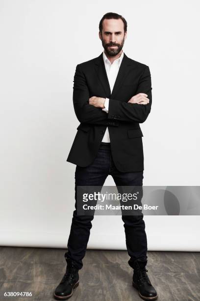 Joseph Fiennes from Hulu's 'The Handmaid's Tale' poses in the Getty Images Portrait Studio at the 2017 Winter Television Critics Association press...