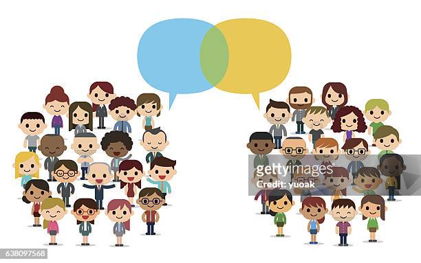 200 Ethnicity Group Discussion Cartoon High Res Illustrations - Getty Images