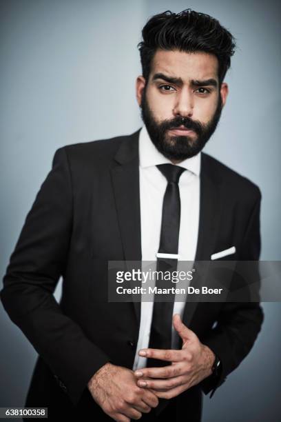Rahul Kohli from CW's 'iZombie' poses in the Getty Images Portrait Studio at the 2017 Winter Television Critics Association press tour at the Langham...
