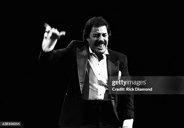 Atlanta Singer/Songwriter Tony Orlando performs at The Fox Theater in Atlanta Georgia February 10, 1987