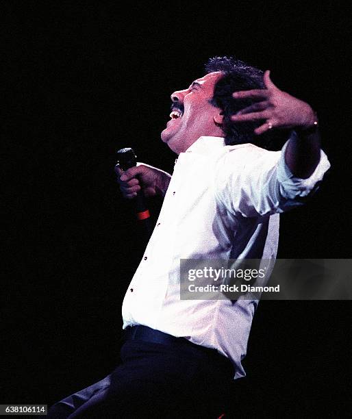 Atlanta Singer/Songwriter Tony Orlando performs at The Fox Theater in Atlanta Georgia February 10, 1987