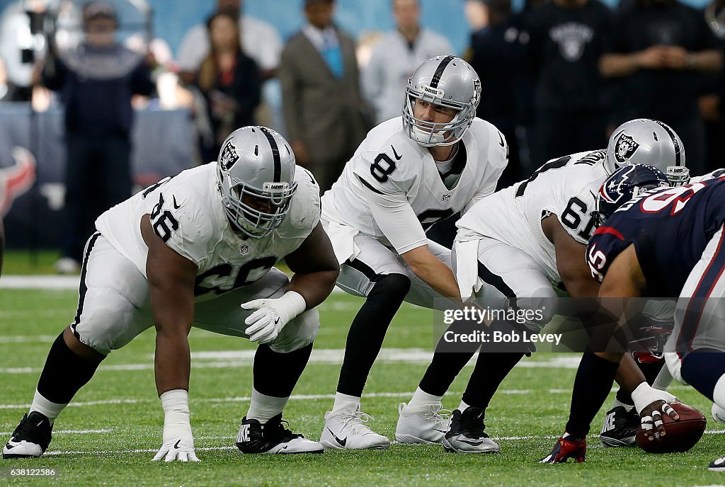 Oakland Raiders v Houston Texans