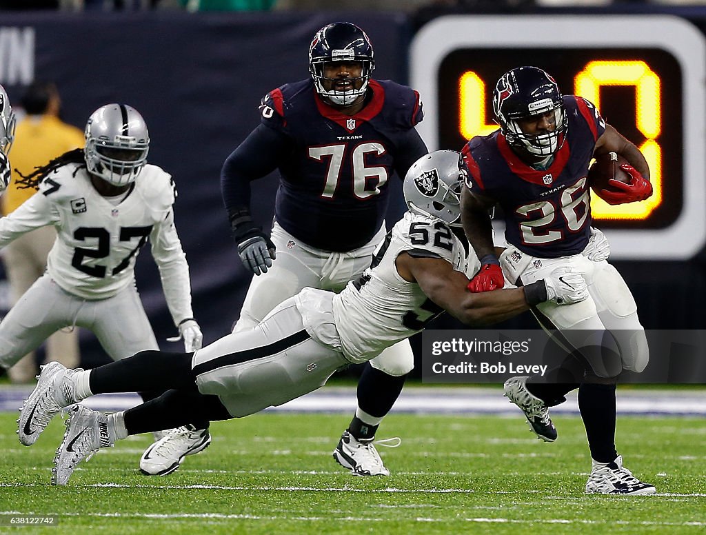 Oakland Raiders v Houston Texans