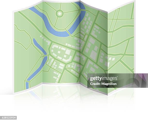 ilustraciones, imágenes clip art, dibujos animados e iconos de stock de vector de mapa - road map vector